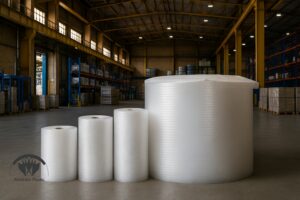 بازوی چرخان استرچر با محافظ گوشه روی پالت سنگین