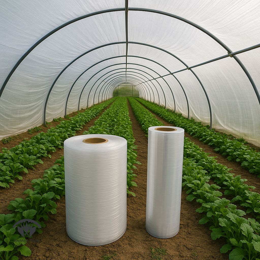 نایلون عریض سه لایه برای پوشش گلخانه و مقاومت بیشتر در برابر نور خورشید