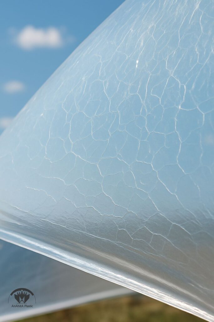 کلوزآپ سطح نایلون عریض UV دار مقاوم در برابر ترک خوردگی