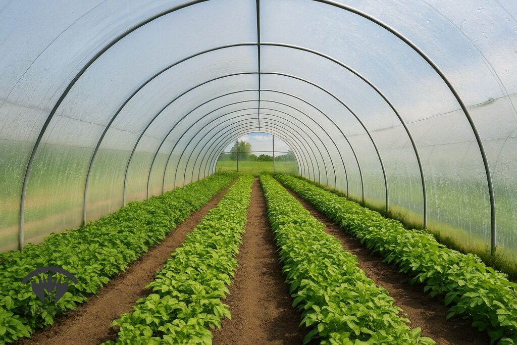 نایلون گلخانه ای دیفیوز برای پخش نور و کاهش سایه های تند در ظهر تابستان