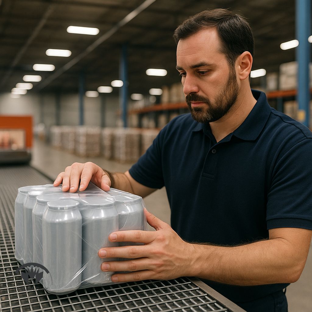 کنترل کیفیت شیرینگ صنعتی بررسی دوخت، چروک و جمع شدگی یکنواخت