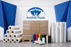 فیلم استرچ پالت بند آناهیتا پلاستیک برای بسته بندی و پالت پیچی